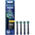 Oral-B PRO Cross Action Black Aufsteckbürsten - 4 Stück