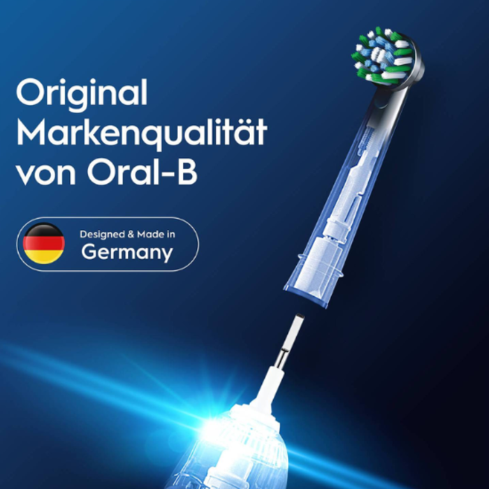 Oral-B Oral-B PRO Cross Action Black Aufsteckbürsten - 4 Stück