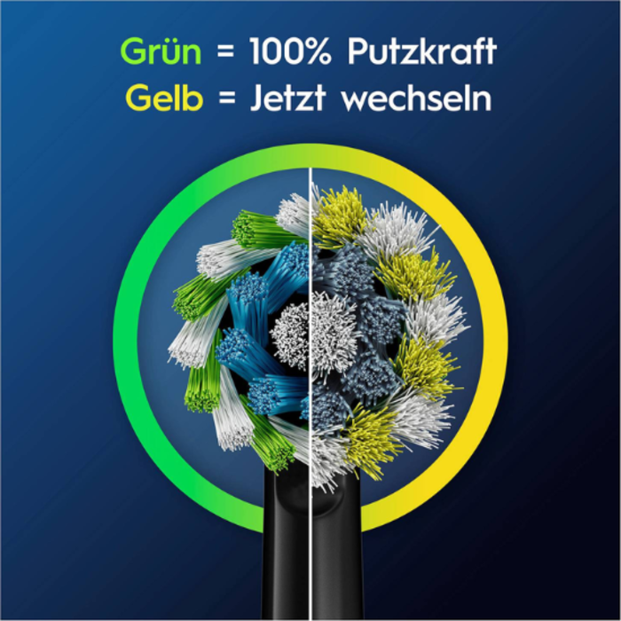 Oral-B Oral-B PRO Cross Action Black Aufsteckbürsten - 4 Stück
