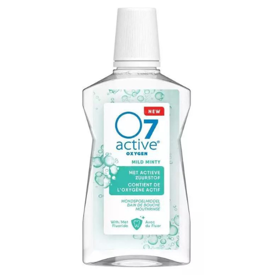 O7 Active Mild Minty Mundspülung - 500 ml O7 Active O7 Active Mild Minty Mundspülung - 500 ml