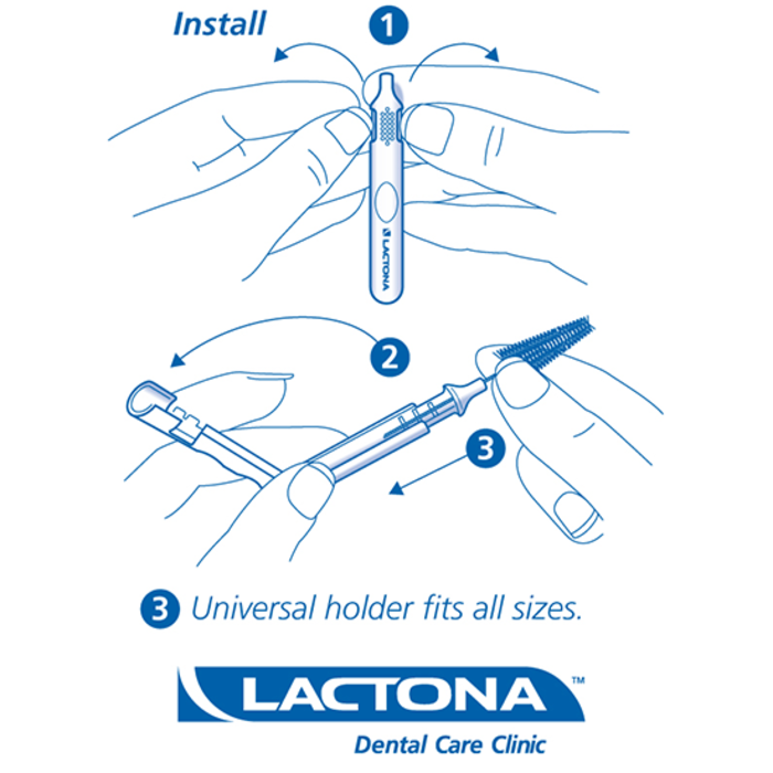 Lactona Lactona Universalhalter für Interdentalbürsten - pro Stück