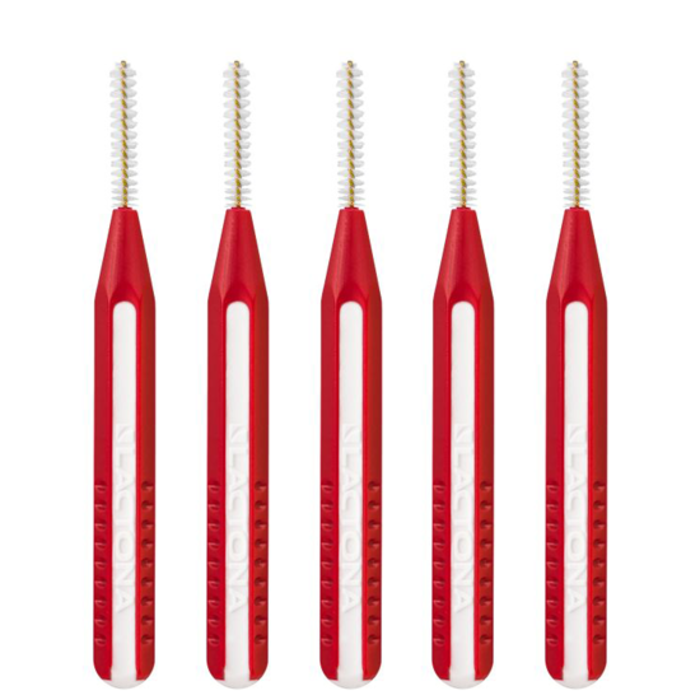 Lactona Lactona EasyGrip Interdentalbürsten 3mm rot - 5 Stück
