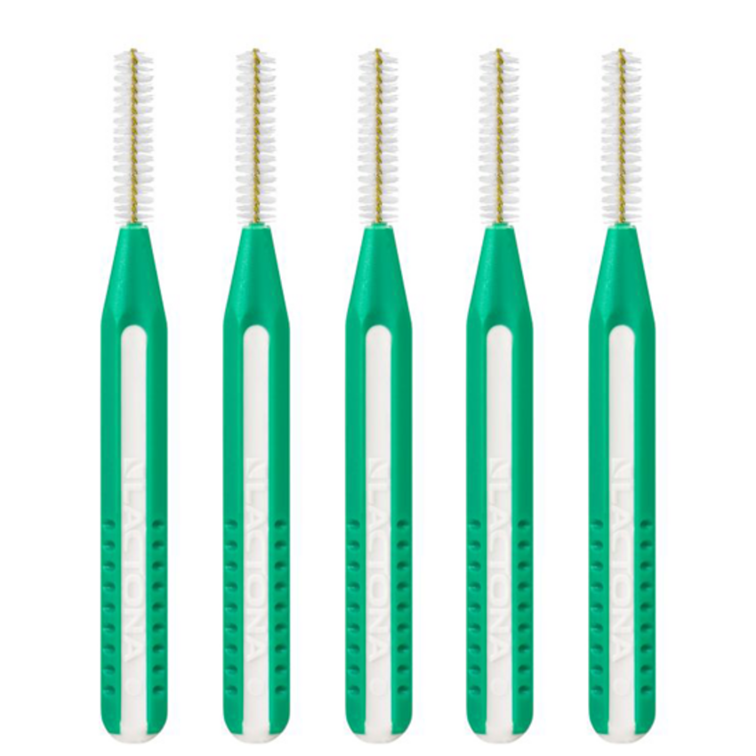 Lactona EasyGrip Interdentalbürsten 4mm grün - 5 Stück Lactona Lactona EasyGrip Interdentalbürsten 4mm grün - 5 Stück
