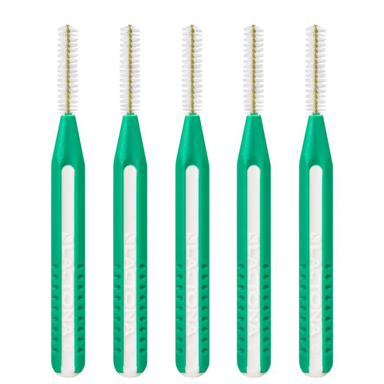 Lactona EasyGrip Interdentalbürsten 4mm grün - 5 Stück Lactona Lactona EasyGrip Interdentalbürsten 4mm grün - 5 Stück