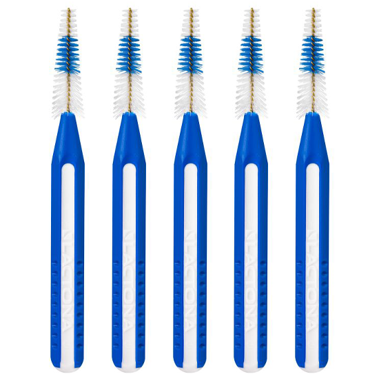 Lactona EasyGrip Interdentalbürsten 3-7mm dunkelblau - 5 Stück Lactona Lactona EasyGrip Interdentalbürsten 3-7mm dunkelblau - 5 Stück