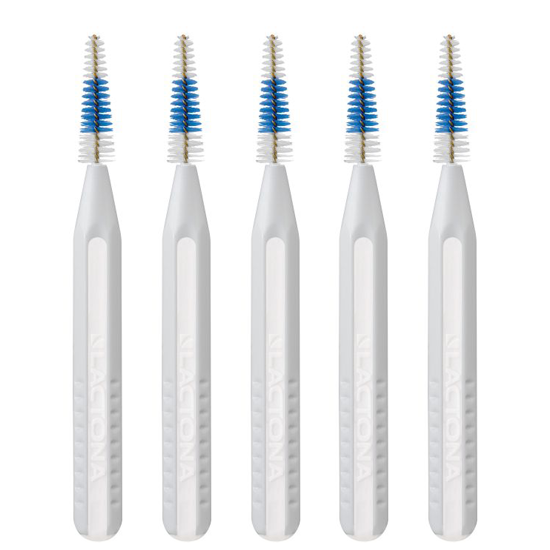 Lactona EasyGrip Interdentalbürsten 2,5-5mm weiß - 5 Stück Lactona Lactona EasyGrip Interdentalbürsten 2,5-5mm weiß - 5 Stück