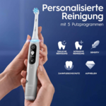 Oral-B iO Series 6 White + Extra Body Pink + 1 extra Aufsteckbürste Oral-B Oral-B iO Series 6 White + Extra Body Pink + 1 extra Aufsteckbürste