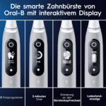 Oral-B iO Series 6 White + Extra Body Pink + 1 extra Aufsteckbürste Oral-B Oral-B iO Series 6 White + Extra Body Pink + 1 extra Aufsteckbürste