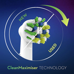 Oral-B Cross Action 3 Stück - CleanMaximiser Aufsteckbürsten Oral-B Oral-B Cross Action 3 Stück - CleanMaximiser Aufsteckbürsten