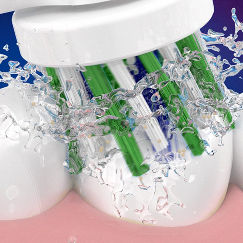 Oral-B Cross Action 3 Stück - CleanMaximiser Aufsteckbürsten Oral-B Oral-B Cross Action 3 Stück - CleanMaximiser Aufsteckbürsten
