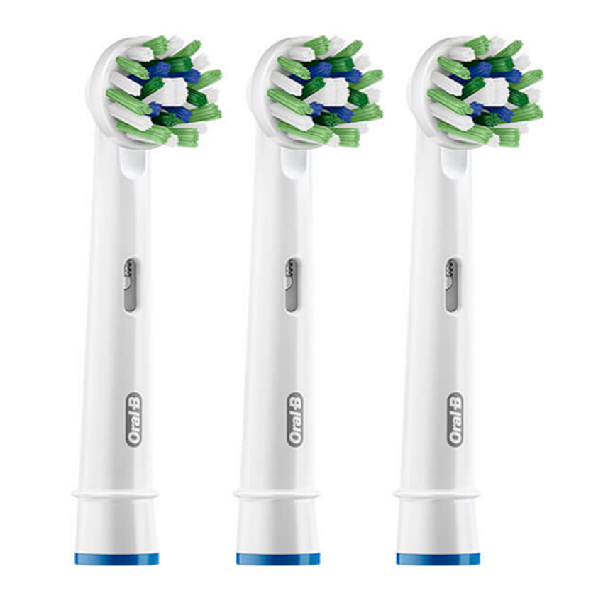 Oral-B Cross Action 3 Stück - CleanMaximiser Aufsteckbürsten Oral-B Oral-B Cross Action 3 Stück - CleanMaximiser Aufsteckbürsten