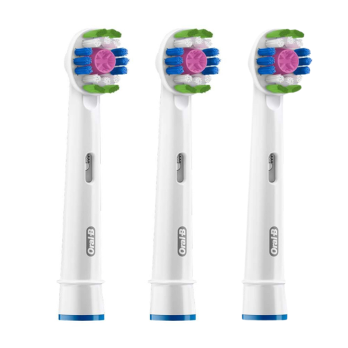 Oral-B Oral-B 3D-White 3 Stück - CleanMaximiser Aufsteckbürsten