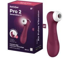 Satisfyer Satisfyer Pro 2 - Generation 3 – Weinrot