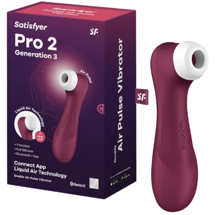 Satisfyer Satisfyer Pro 2 - Generation 3 – Weinrot