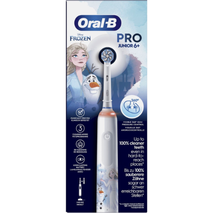 Oral-B Oral-B PRO Junior 6+ Frozen Elektrische Zahnbürste