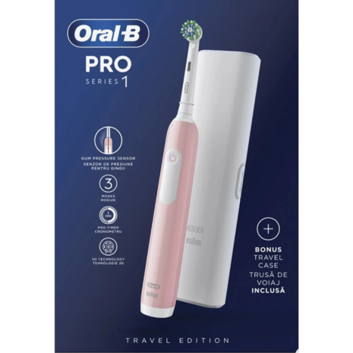 Oral-B Oral-B PRO Series 1 Pink Elektrische Zahnbürste