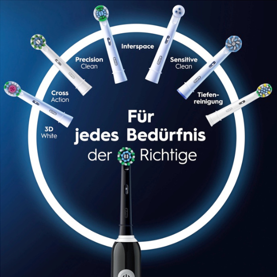 Oral-B Oral-B PRO Series 1 Black Elektrische Zahnbürste