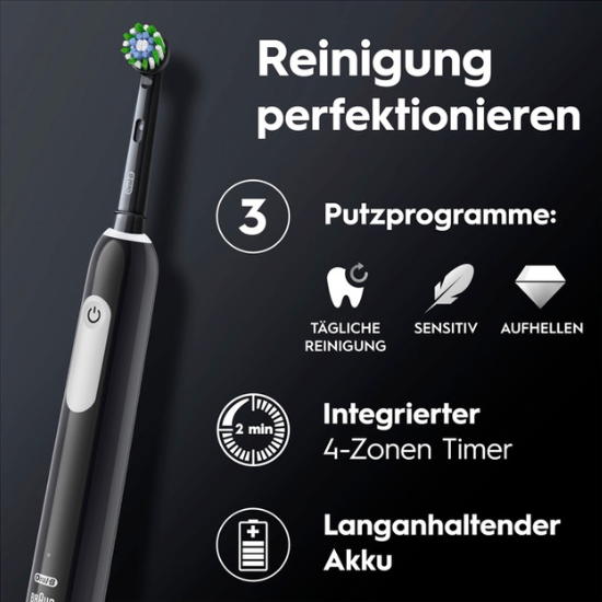 Oral-B Oral-B PRO Series 1 Black Elektrische Zahnbürste