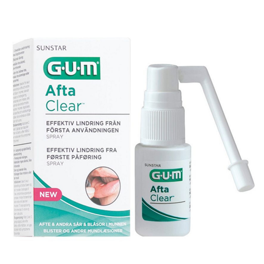 GUM Sunstar GUM AftaClear Spray - 15 ml