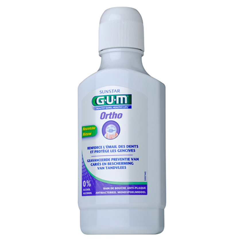 GUM Ortho Mundspülung - 300 ml GUM Sunstar GUM Ortho Mundspülung - 300 ml