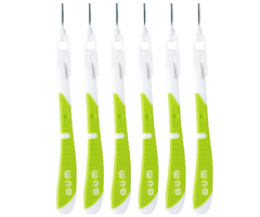 GUM Sunstar GUM Bi-Direction Interdentalbürsten 0,7 mm grün - 6 Stück