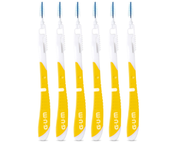 GUM Sunstar GUM Bi-Direction Interdentalbürsten 1.4 mm gelb - 6 Stück