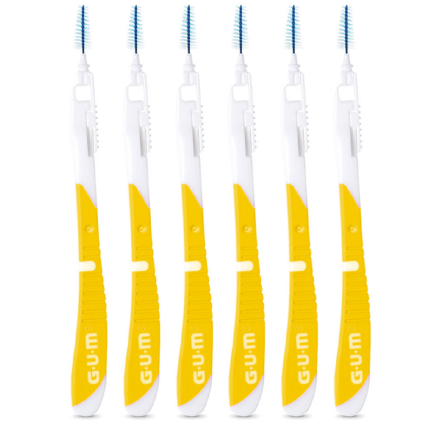 GUM Sunstar  GUM Bi-Direction Interdentalbürsten 1.4 mm gelb - 6 Stück