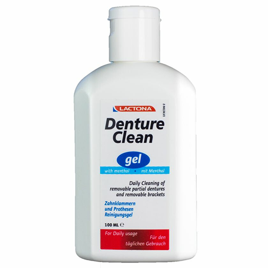 Lactona Denture Clean Gel - 100 ml Lactona Lactona Denture Clean Gel - 100 ml