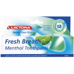 Lactona Fresh Breath Menthol Zahnpasta - 100 ml