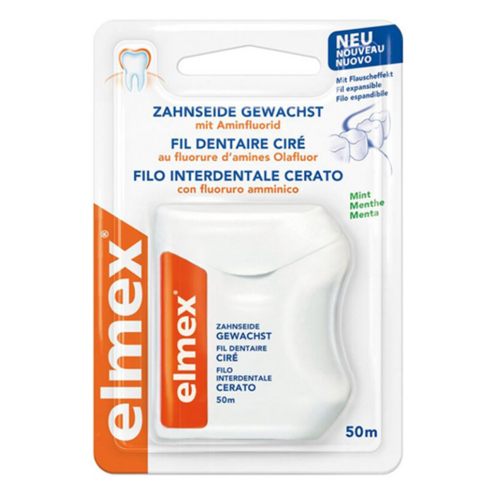 Elmex Elmex Zahnseide Gewachst 50m
