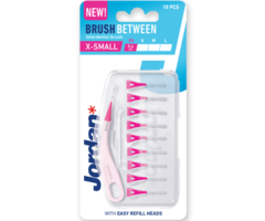 Jordan Jordan Brush Between X-Small 0,4 mm rosa - 10 Stück