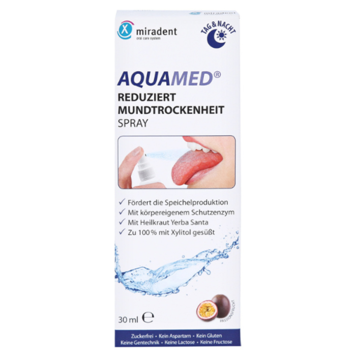 Miradent  Miradent Aquamed Mundtrockenheit Spray Passionsfrucht - 30 ml