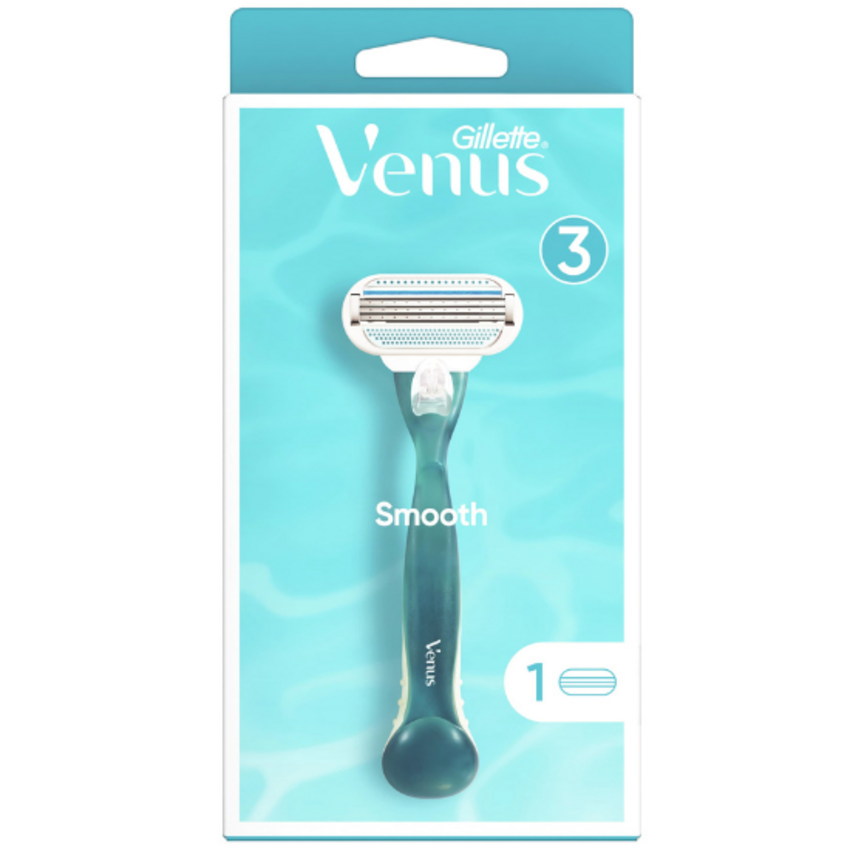 Gillette Venus Smooth Rasiersystem + 1 Rasierklinge Gillette Gillette Venus Smooth Rasiersystem + 1 Rasierklinge