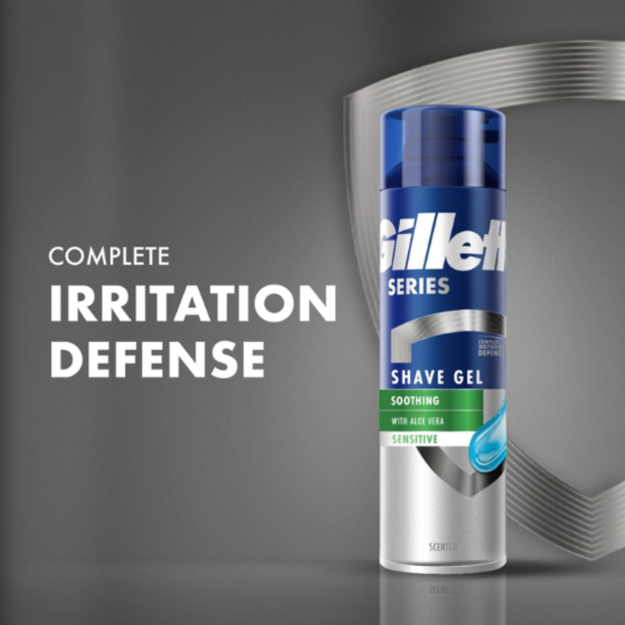 Gillette  Gillette Series Sensitive Skin Rasiergel - 200 ml