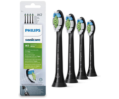 Philips  Philips Sonicare W2 Optimal White HX6064/11 Schwarz - 4 Stück