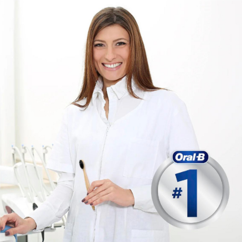 Oral-B Bambus Holzkohle Zahnbürste – Schwarz Oral-B Oral-B Bambus Holzkohle Zahnbürste – Schwarz