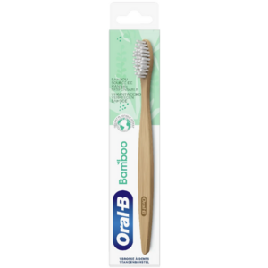 Oral-B Bambus Zahnbürste – Weiß