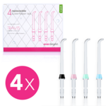 Everbright Ersatz-Wasserflosser-Spitzen - 4 Stück Everbright Everbright Ersatz-Wasserflosser-Spitzen - 4 Stück
