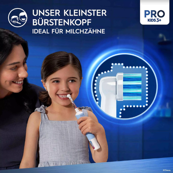 Oral-B Oral-B PRO Kids 3+ Frozen + 1 Extra Aufsteckbürste