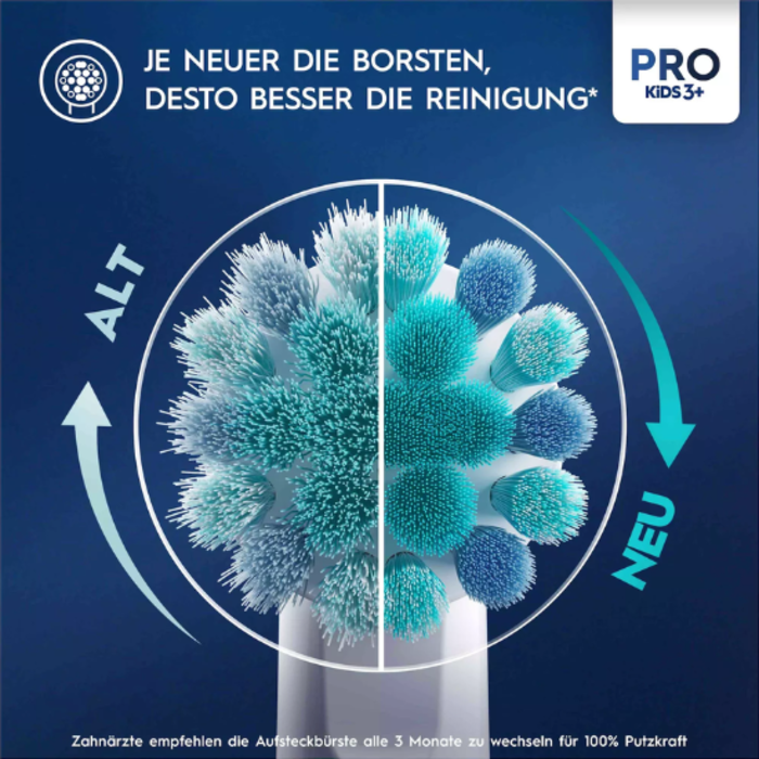 Oral-B Oral-B PRO Kids 3+ Frozen + 1 Extra Aufsteckbürste