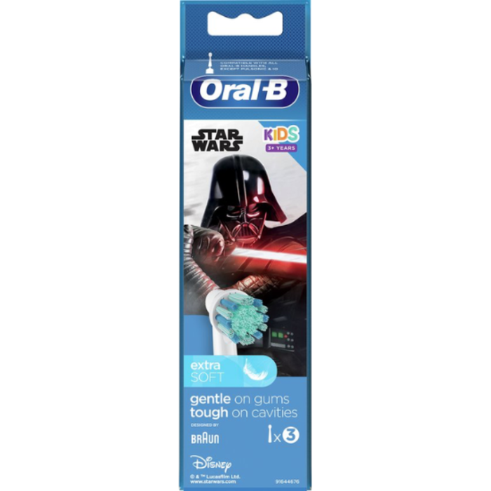 Oral-B Oral-B Kids Star Wars Aufsteckbürsten - 3 Stück