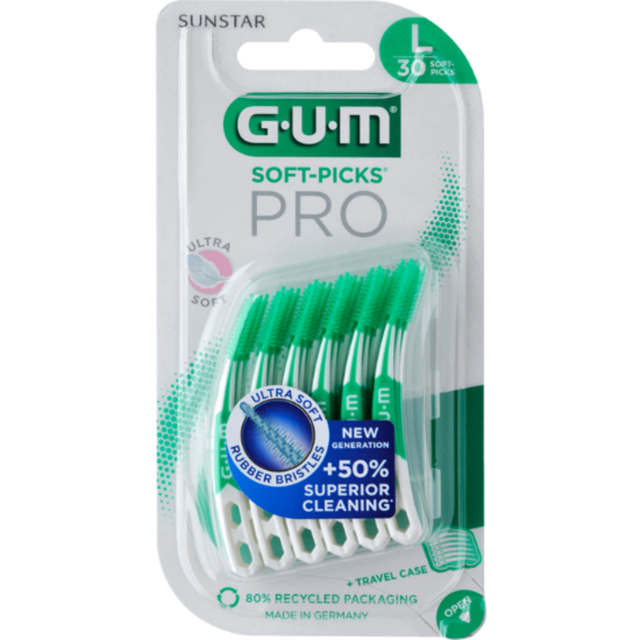 GUM Sunstar GUM Soft-Picks PRO Large - 30 Stück