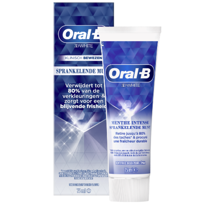Oral-B Oral-B 3D White Sparkling Mint Zahnpasta - 75 ml