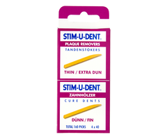 Stim-u-dent Stim-U-Dent Zahnstocher Thin Extra Dünn - 160 Stück