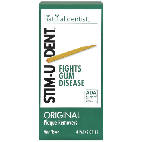 Stim-U-Dent Zahnstocher Original Mint - 100 Stück Stim-u-dent Stim-U-Dent Zahnstocher Original Mint - 100 Stück