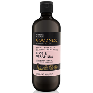 Baylis & Harding Goodness Körperwaschgel Rose & Geranie - 500 ml