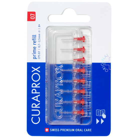 Curaprox Prime Nachfüllpackung 07 – Rot Curaprox Curaprox Prime Nachfüllpackung 07 – Rot