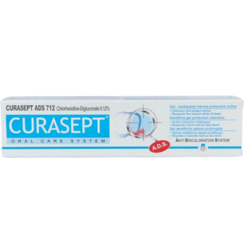 Curasept ADS 712 Zahnpasta 0,12% Chlorhexidin - 75 ml Curasept Curasept ADS 712 Zahnpasta 0,12% Chlorhexidin - 75 ml