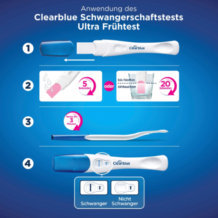 Clearblue Clearblue Schwangerschaftstest Ultrafrüh - 1 Stück