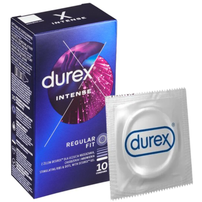 Durex Durex Kondome - Intense Regular Fit - 10 Stück